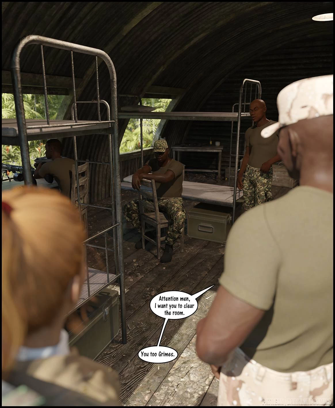 Together In The Army Now porn comic picture 15