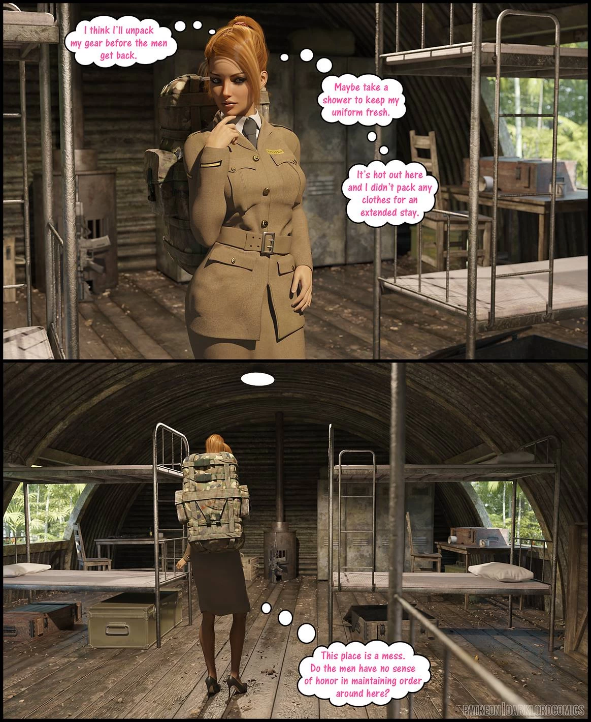 Together In The Army Now porn comic picture 23