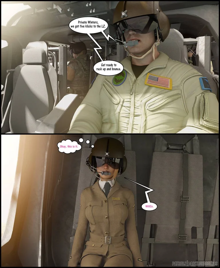 Together In The Army Now porn comic picture 5