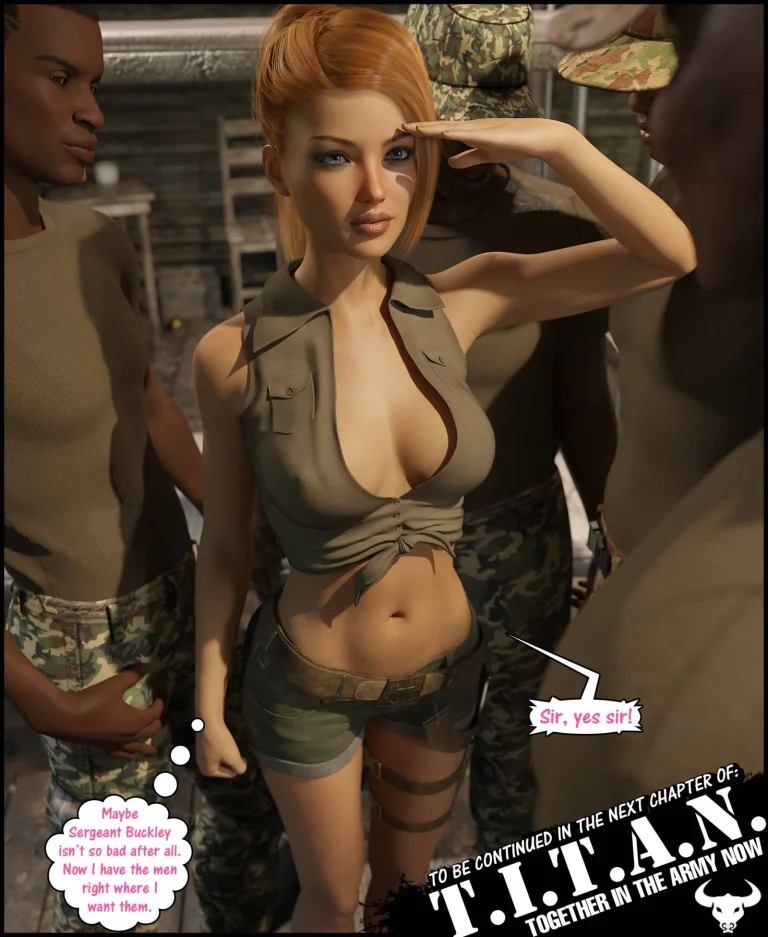 Together In The Army Now porn comic picture 84