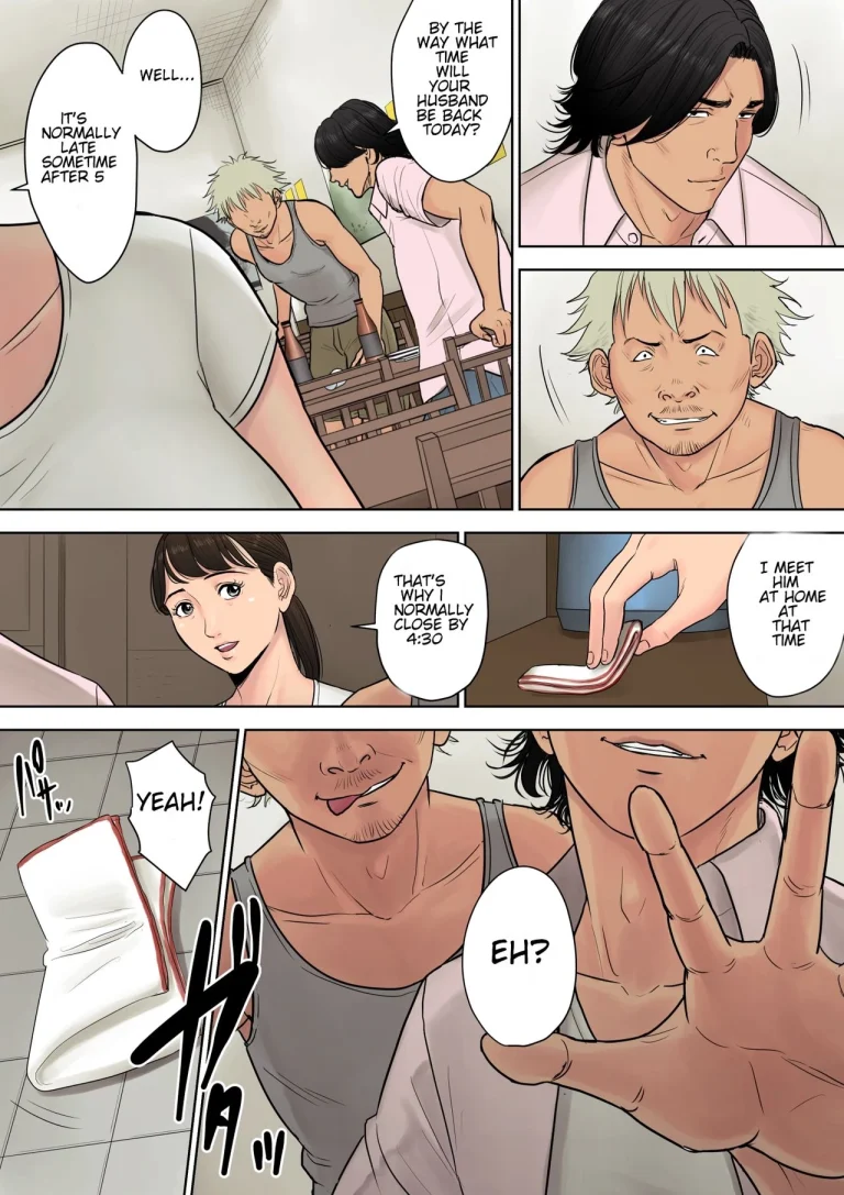Tokai kara Kita Otoko ~Kowasareta Inaka Tsuma~ porn comic picture 9