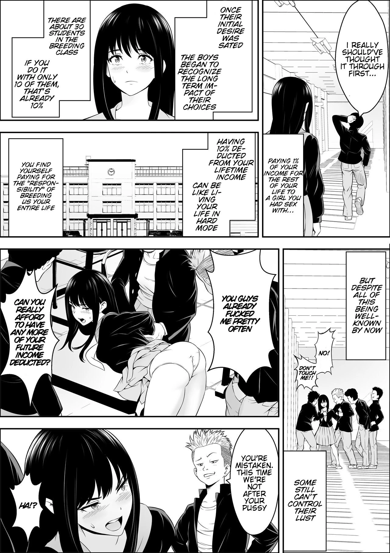 Tokubetsu Ninsin Gakkyuu porn comic picture 32