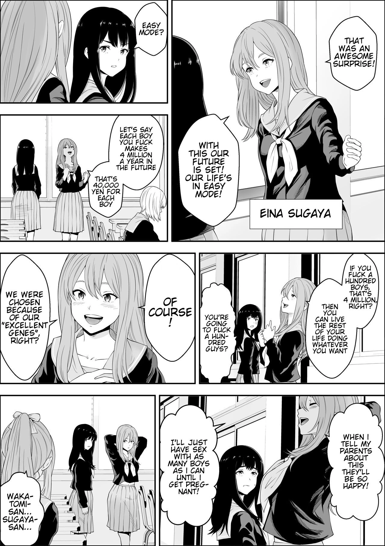 Tokubetsu Ninsin Gakkyuu porn comic picture 4