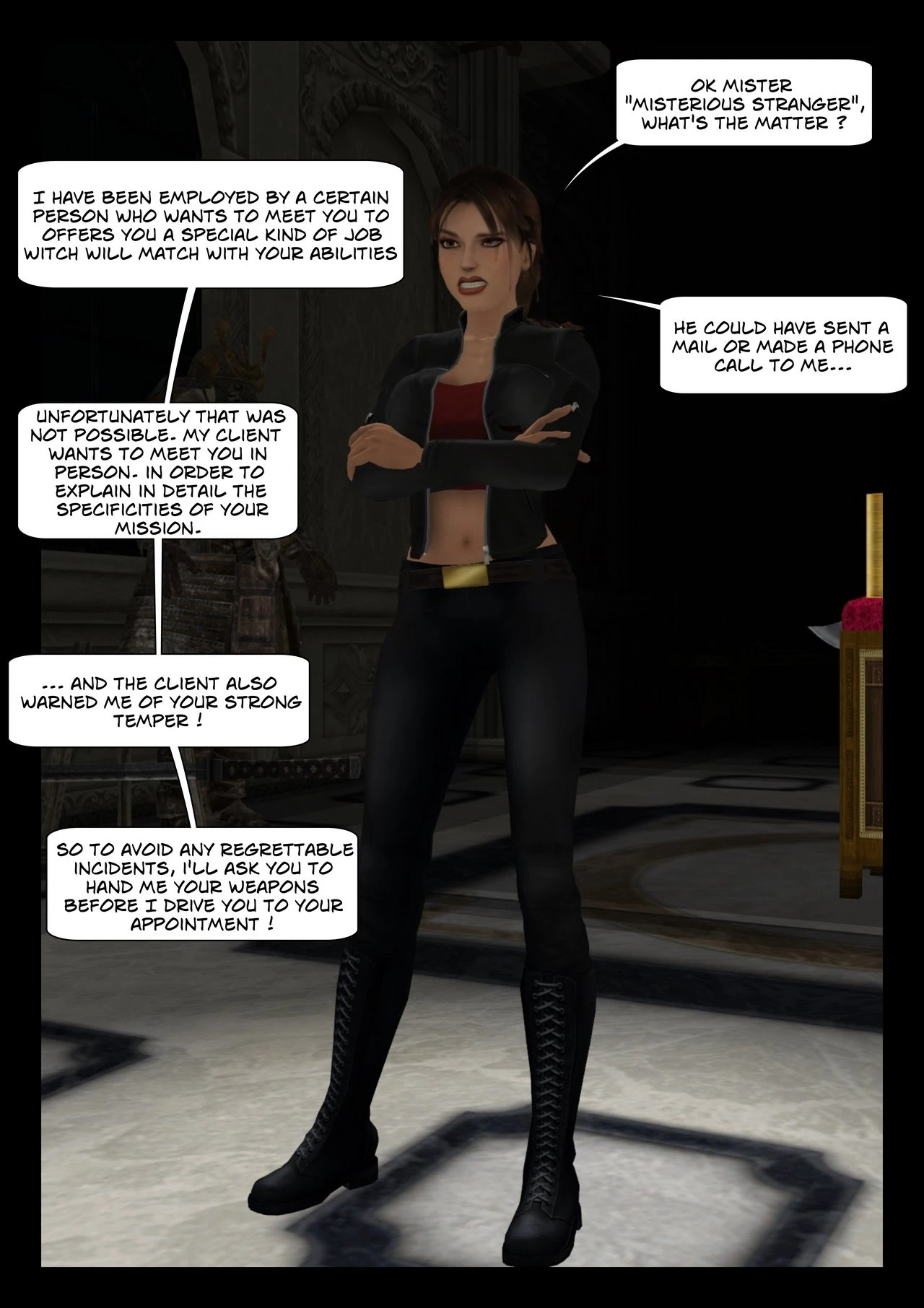 Tomb Raider Domination -The Misadventures of Lara Croft - chapter 1 porn comic picture 8