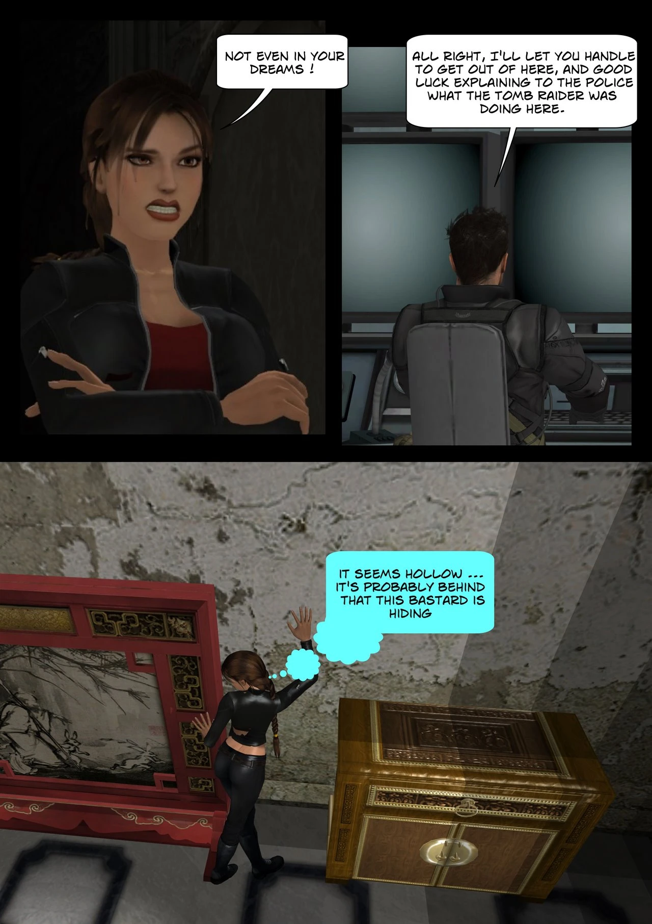Tomb Raider Domination -The Misadventures of Lara Croft - chapter 1 porn comic picture 9