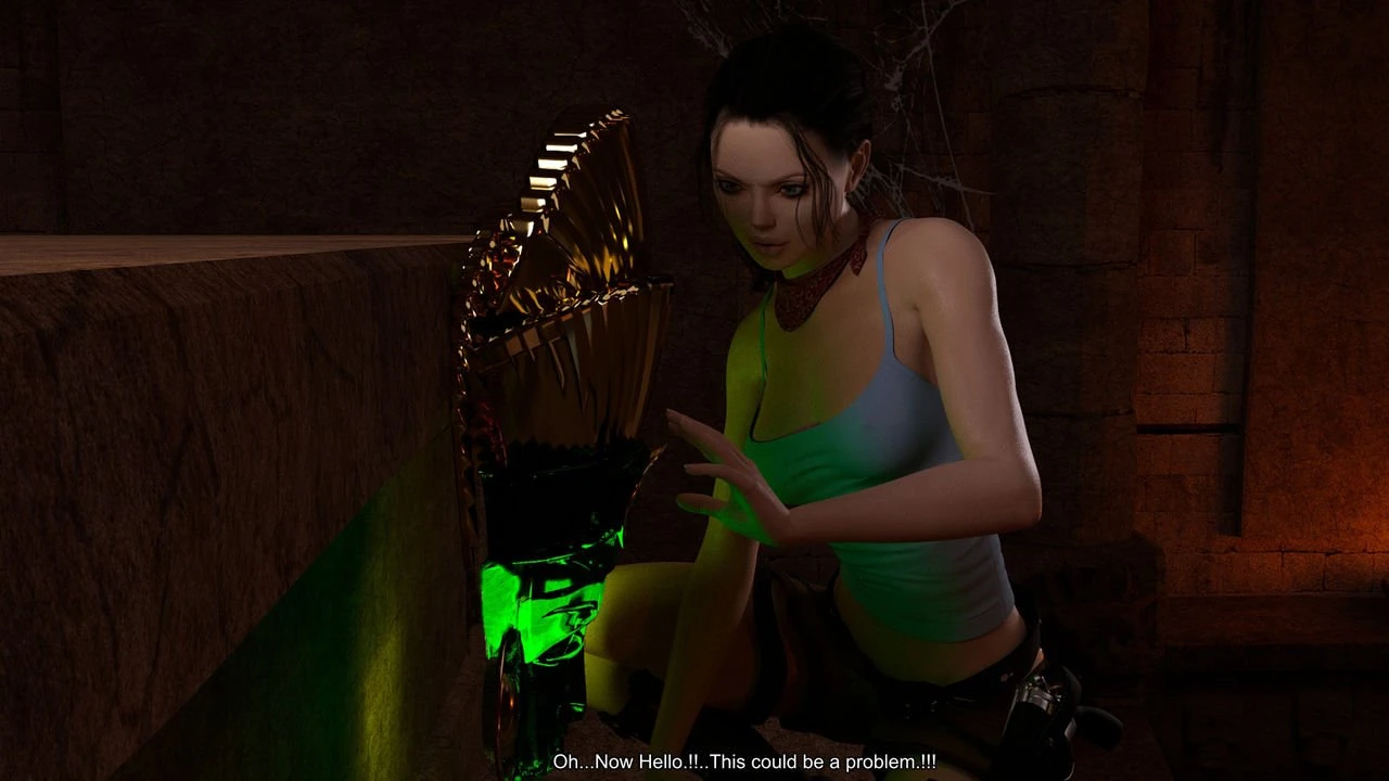 Tomb Raider - The Death Mask of 'Ku'k Bahlam' porn comic picture 13