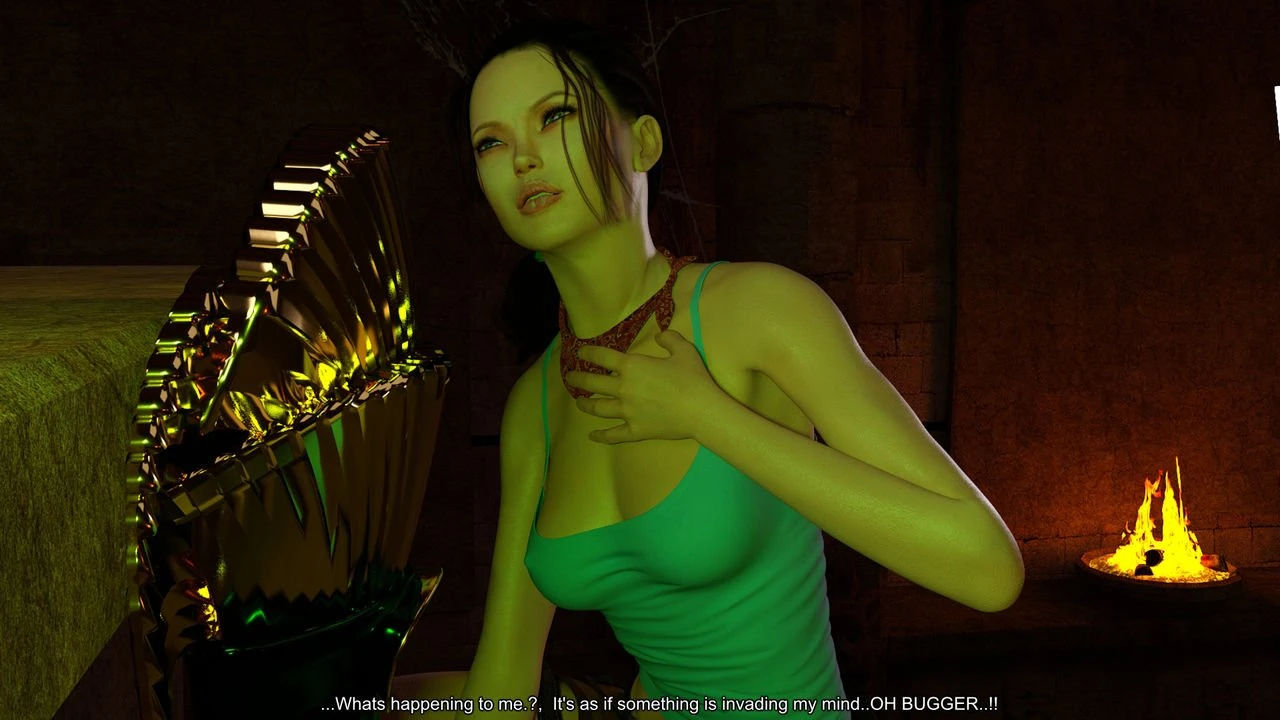 Tomb Raider - The Death Mask of 'Ku'k Bahlam' porn comic picture 15