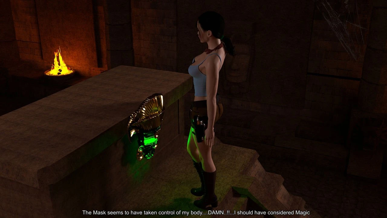 Tomb Raider - The Death Mask of 'Ku'k Bahlam' porn comic picture 16
