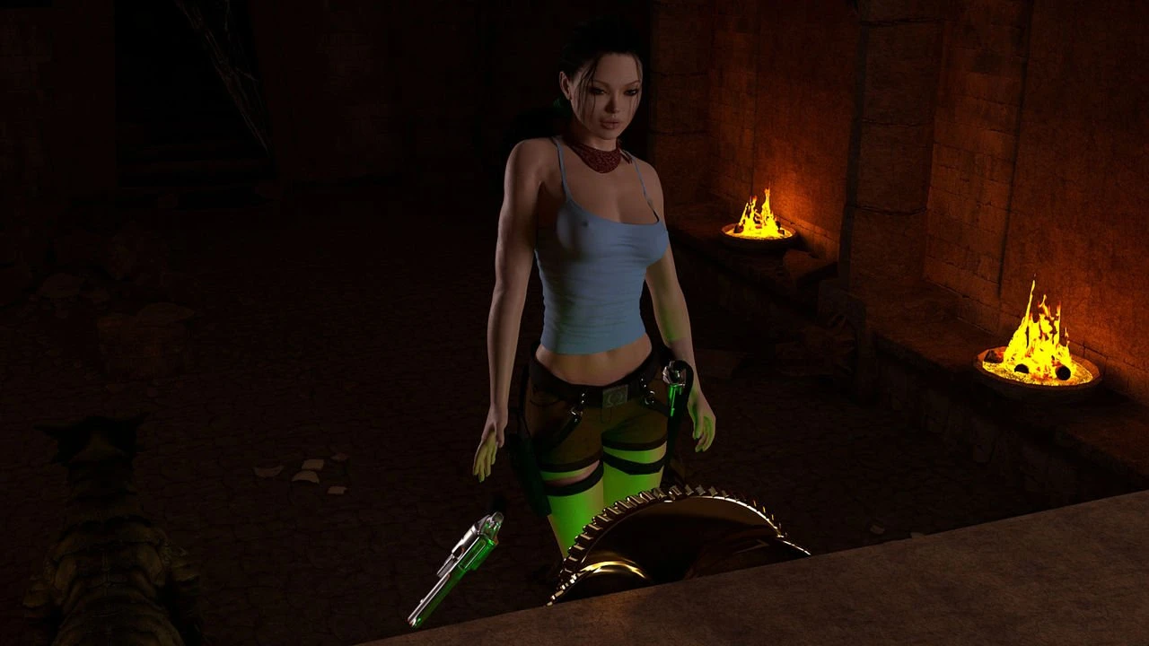 Tomb Raider - The Death Mask of 'Ku'k Bahlam' porn comic picture 17