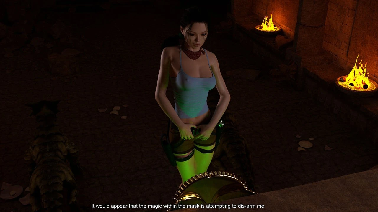 Tomb Raider - The Death Mask of 'Ku'k Bahlam' porn comic picture 18