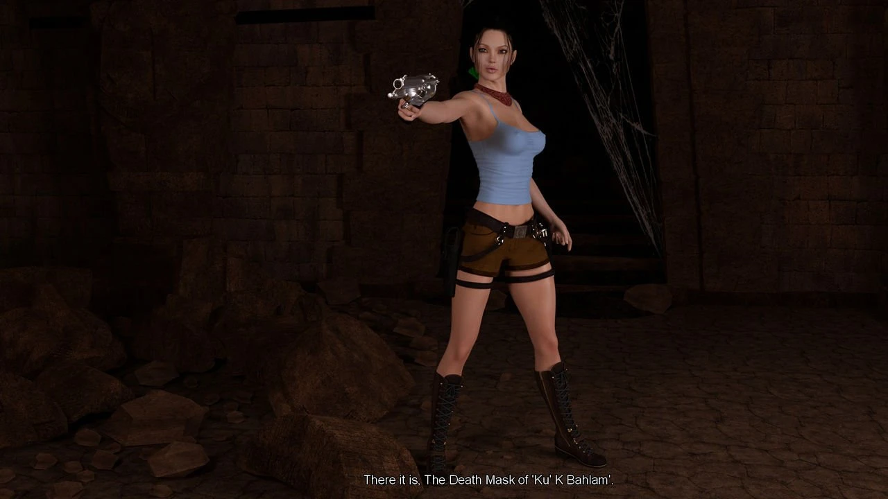 Tomb Raider - The Death Mask of 'Ku'k Bahlam' porn comic picture 2