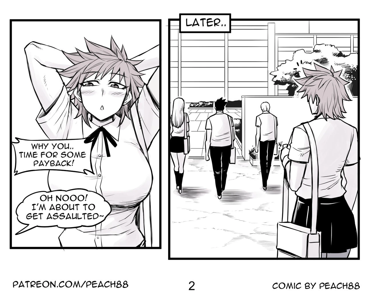 Tomboy GF porn comic picture 102