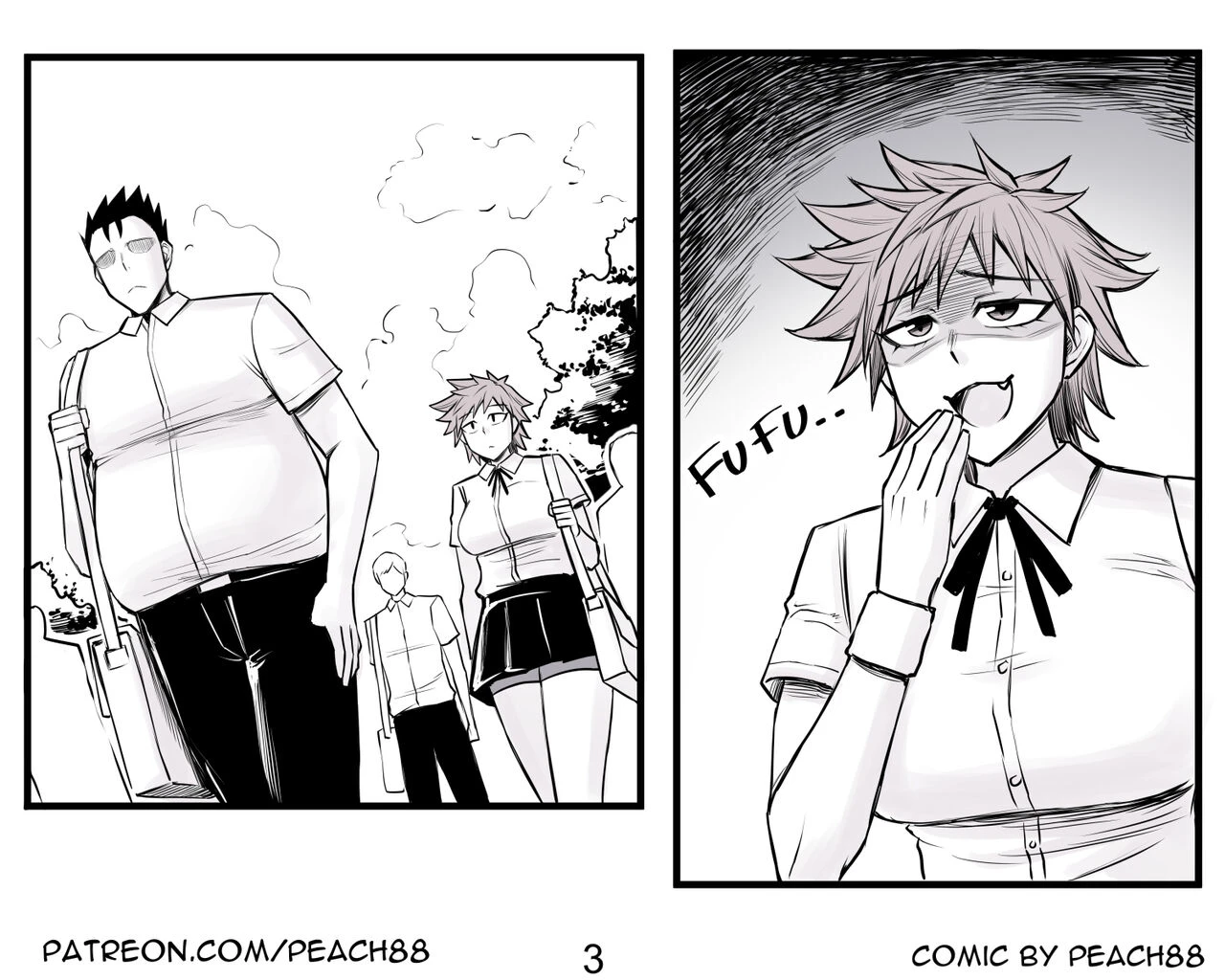 Tomboy GF porn comic picture 103