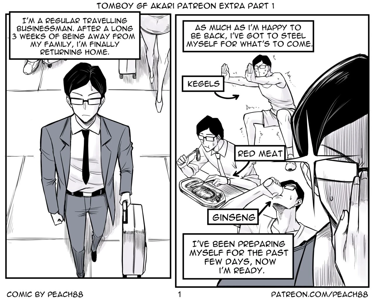 Tomboy GF porn comic picture 116