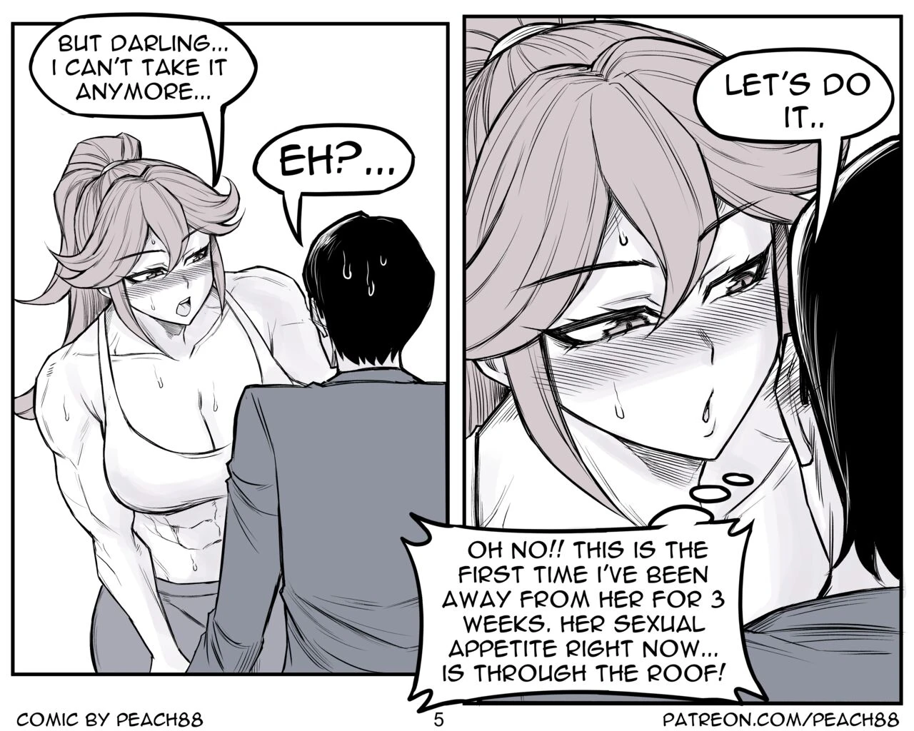 Tomboy GF porn comic picture 120