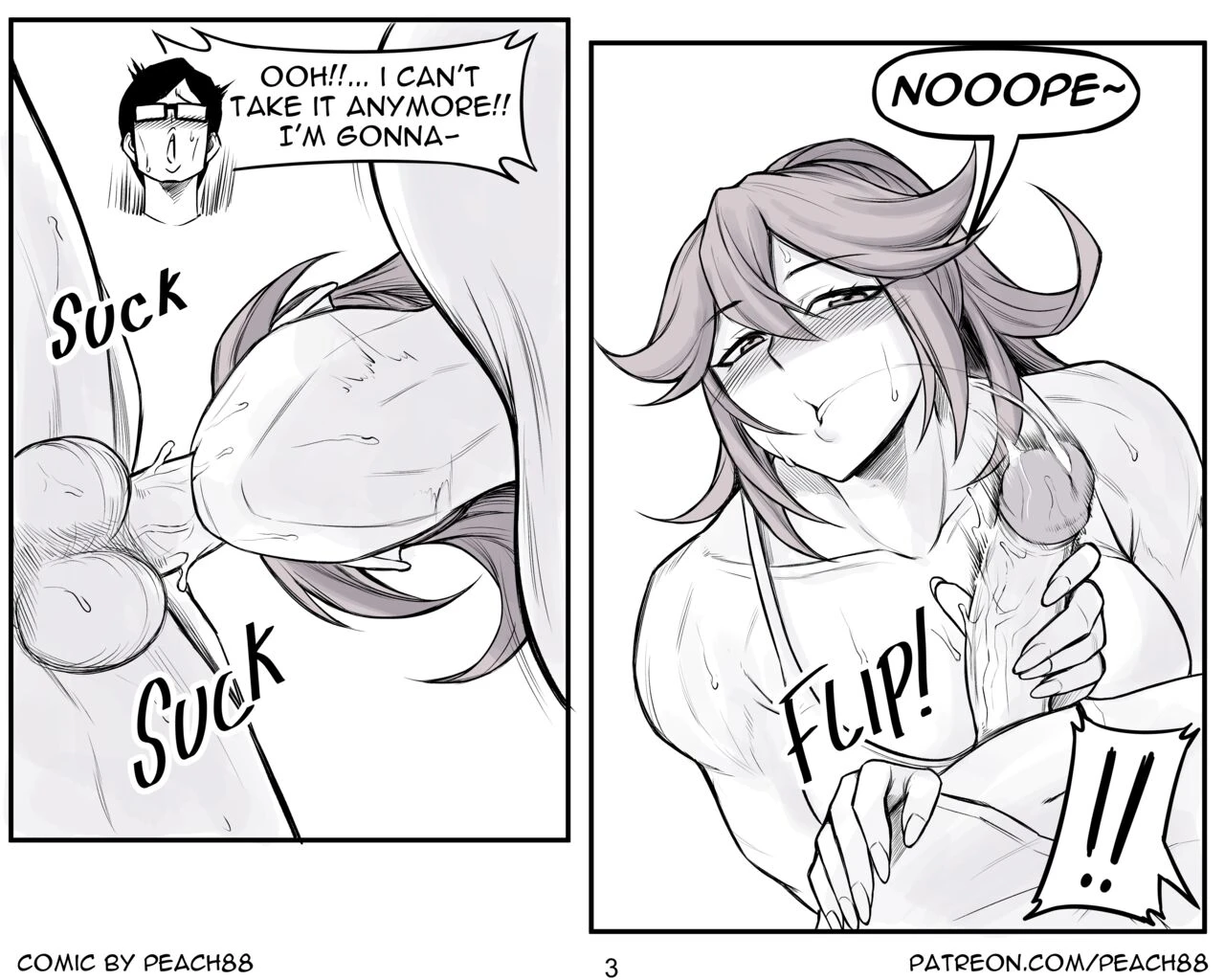 Tomboy GF porn comic picture 126