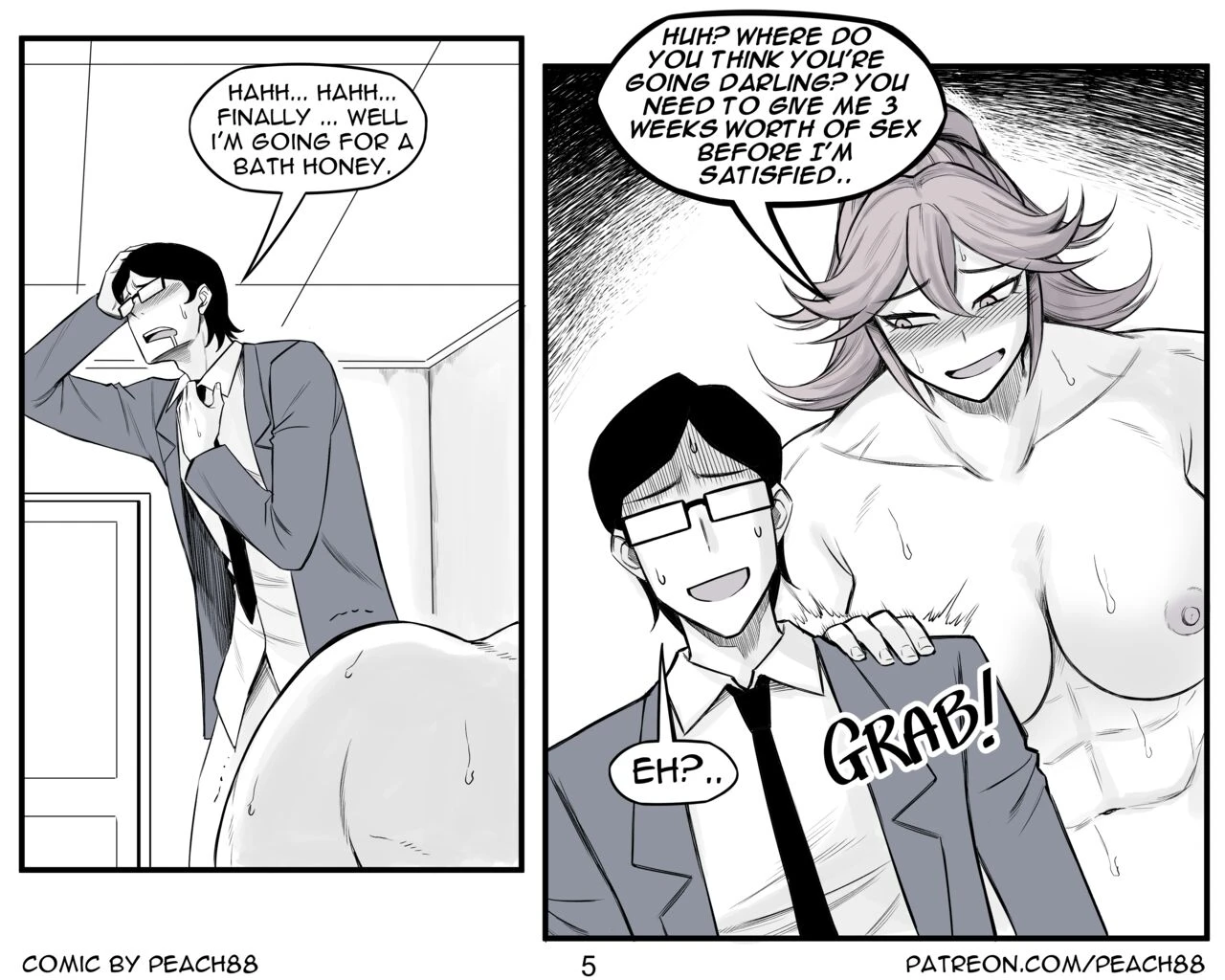 Tomboy GF porn comic picture 135