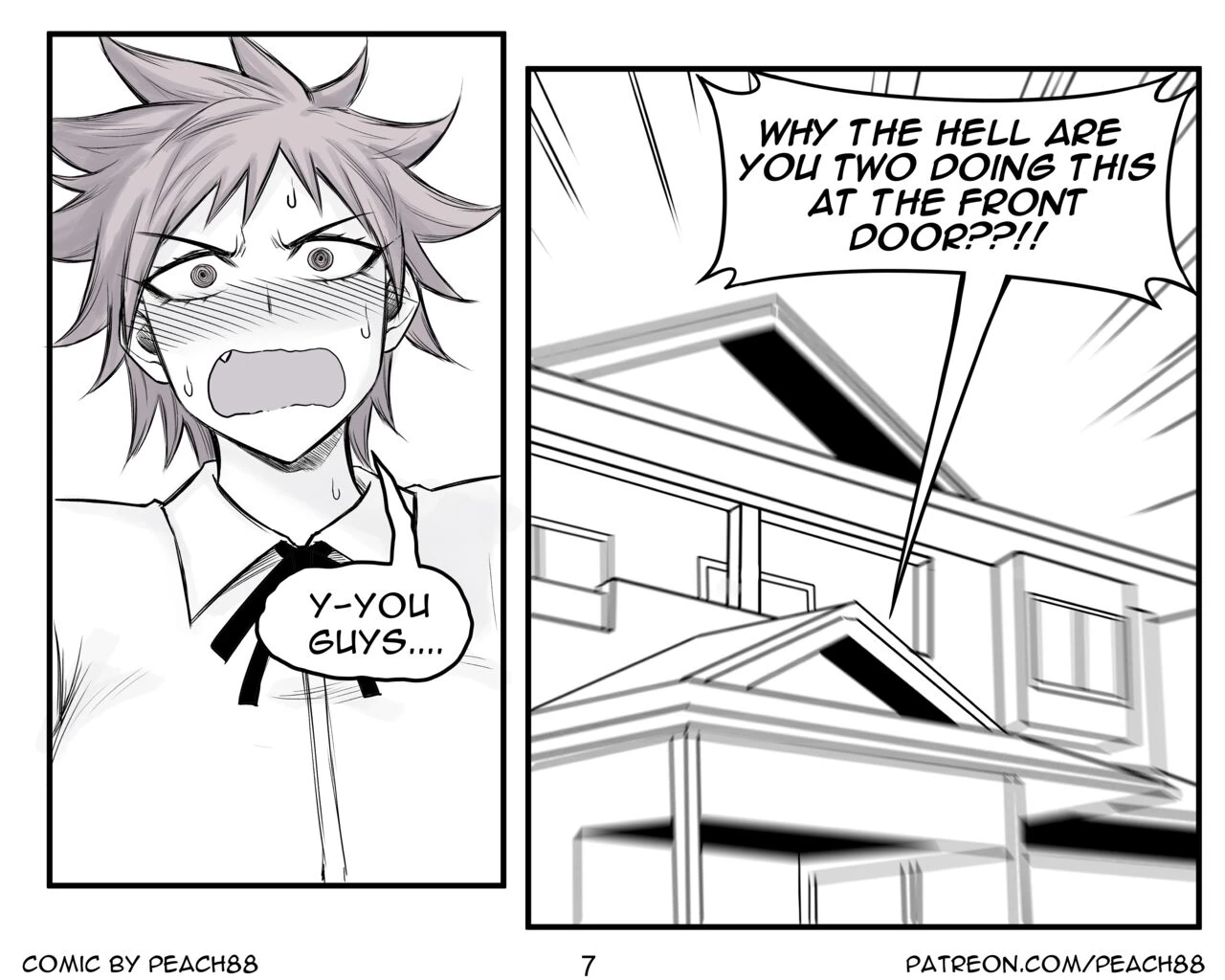 Tomboy GF porn comic picture 137