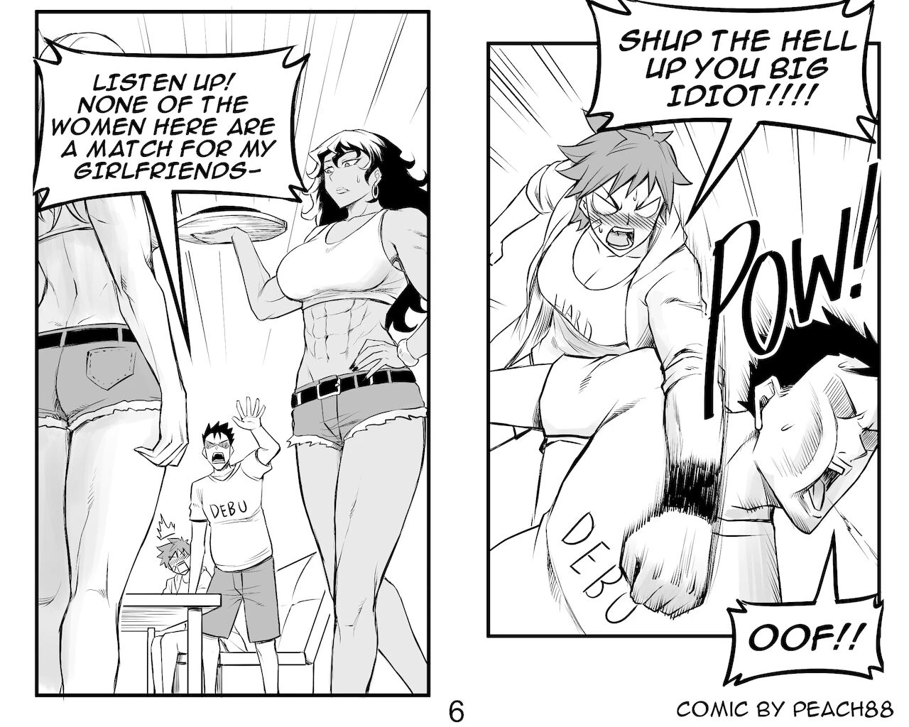 Tomboy GF porn comic picture 14