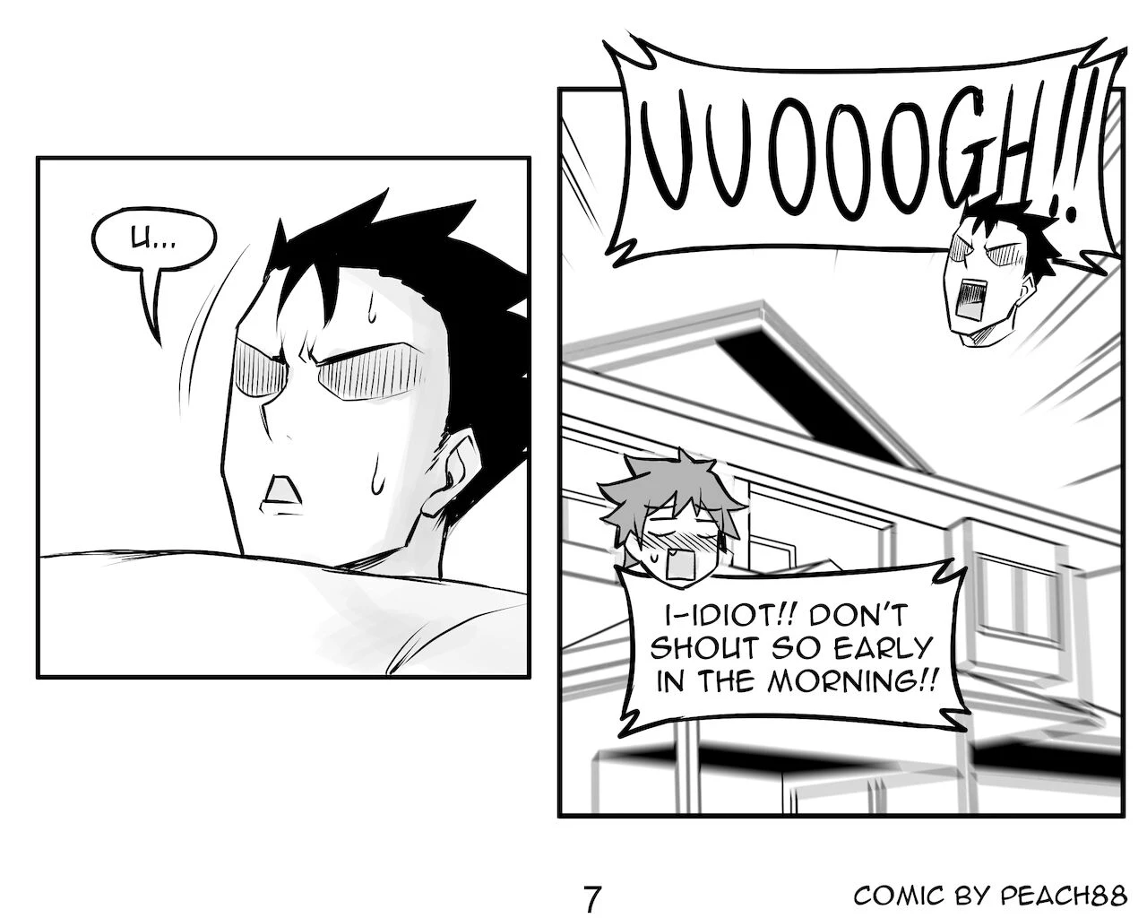 Tomboy GF porn comic picture 22