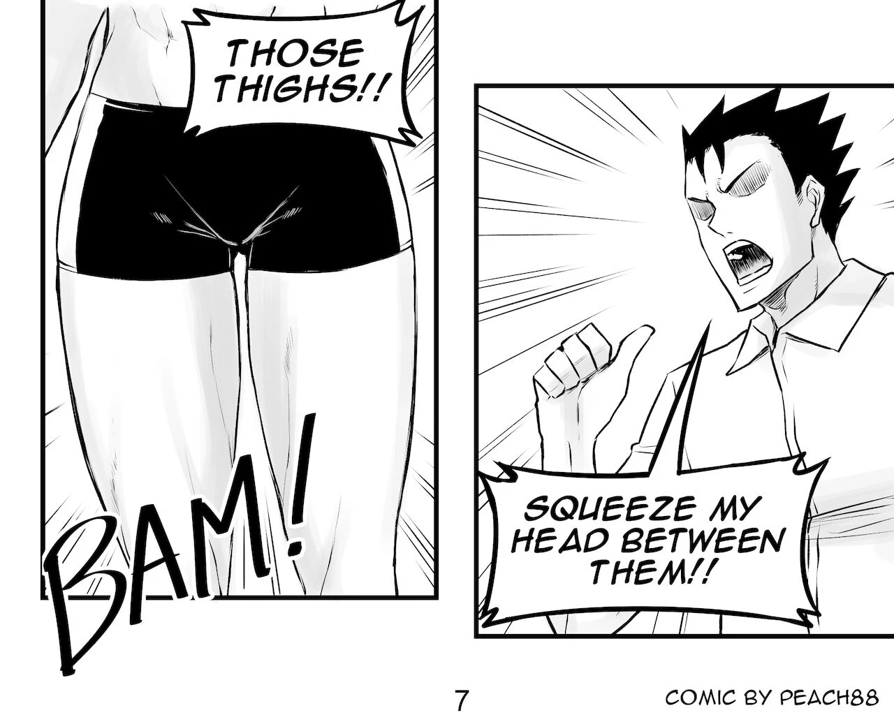 Tomboy GF porn comic picture 30