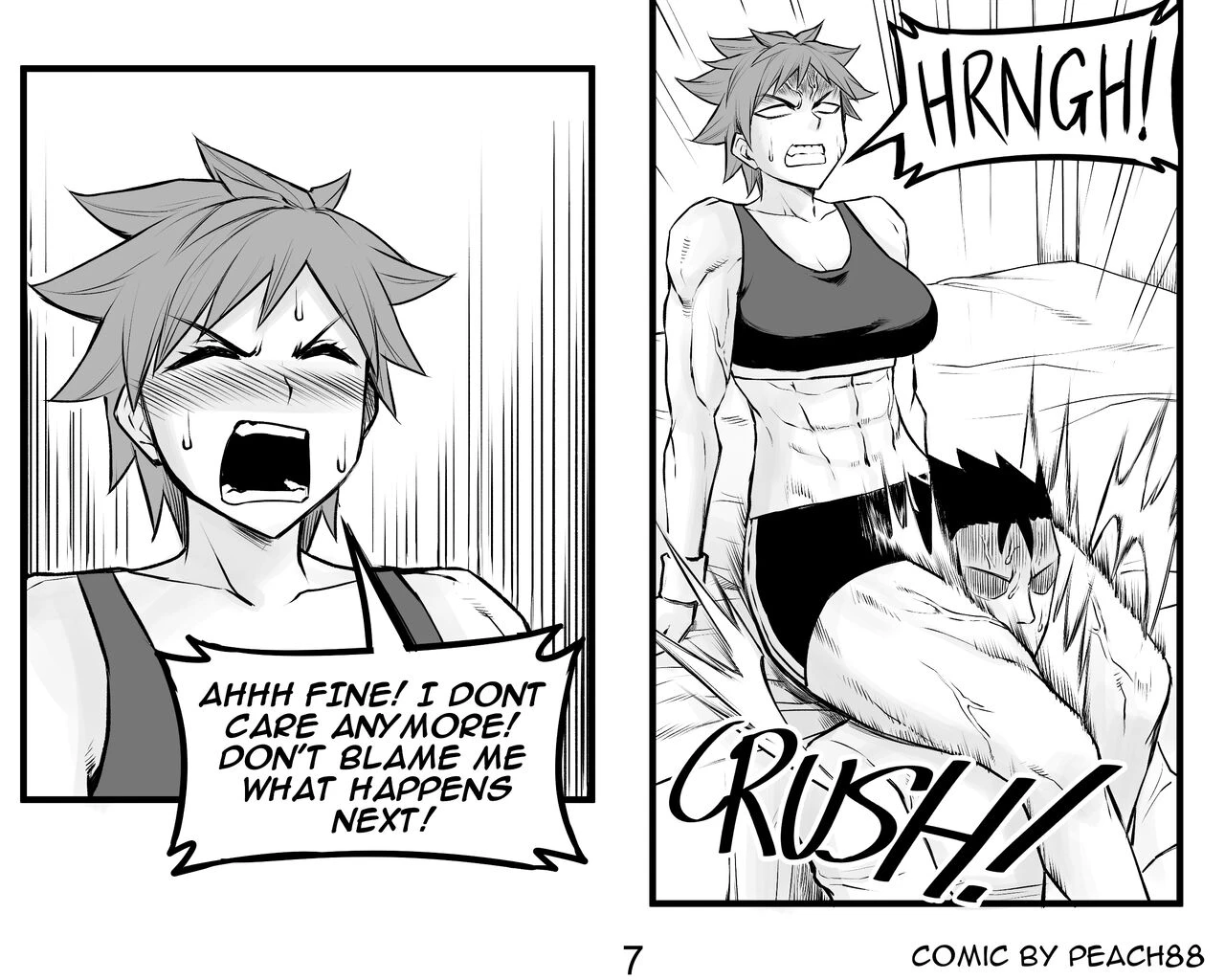 Tomboy GF porn comic picture 38