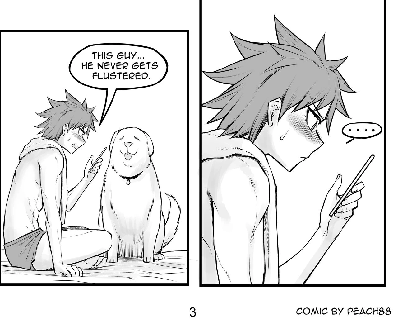 Tomboy GF porn comic picture 52