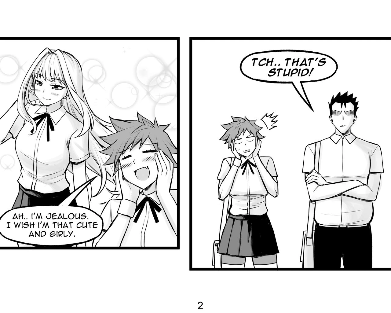 Tomboy GF porn comic picture 58