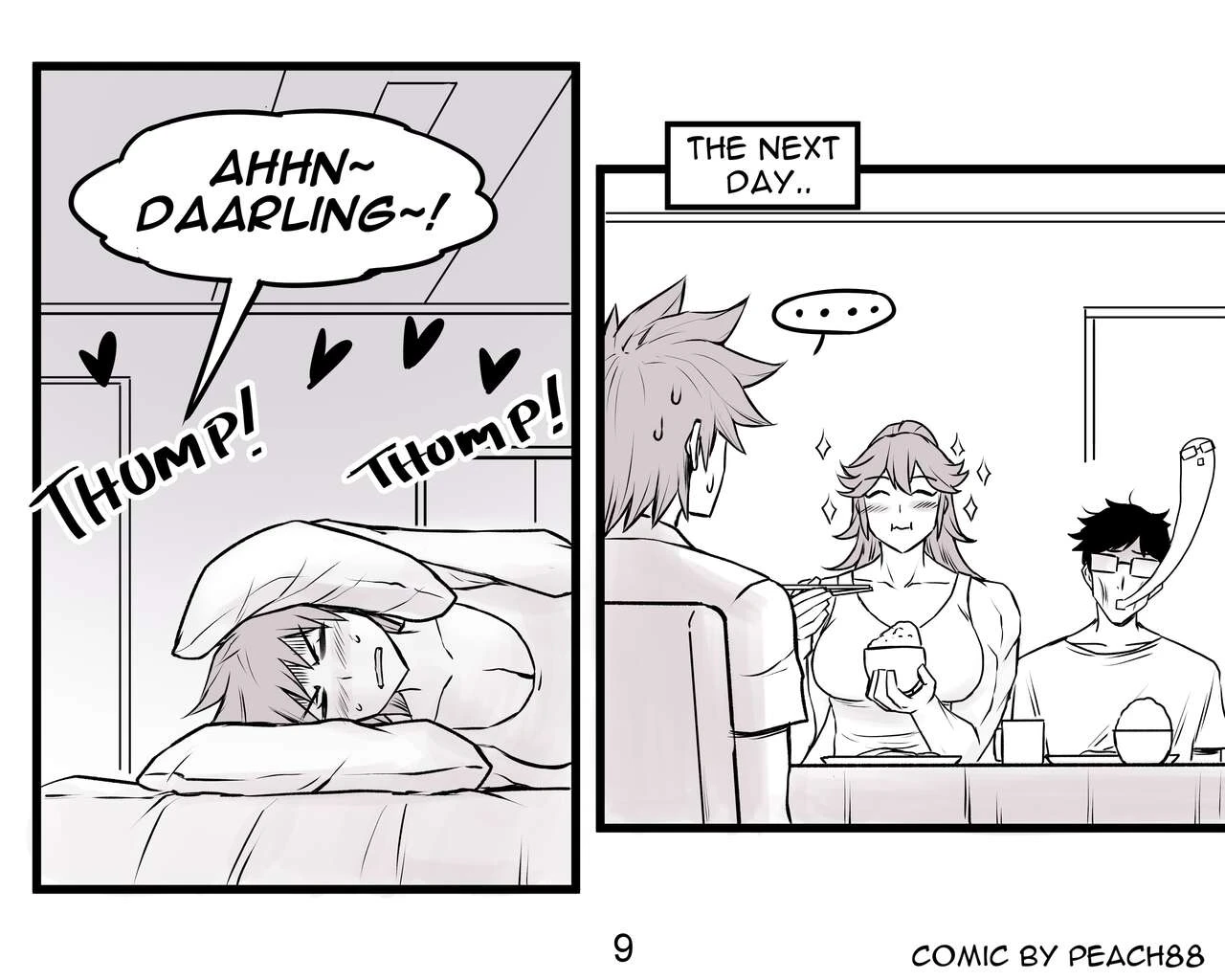 Tomboy GF porn comic picture 71