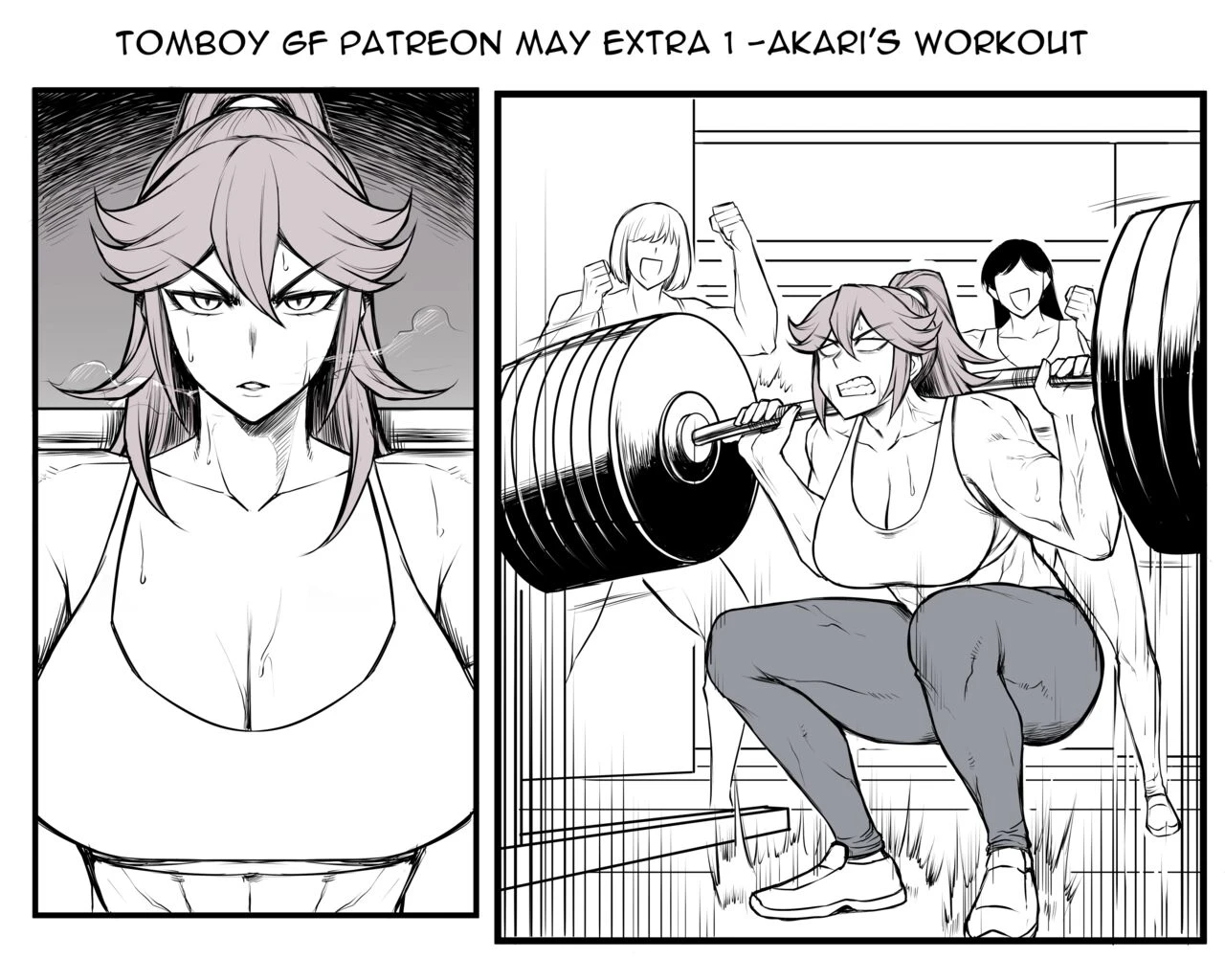 Tomboy GF porn comic picture 83