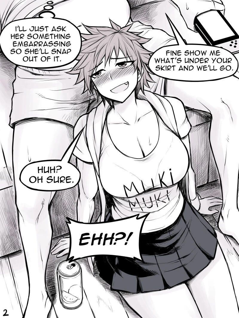 Tomboy GF porn comic picture 91
