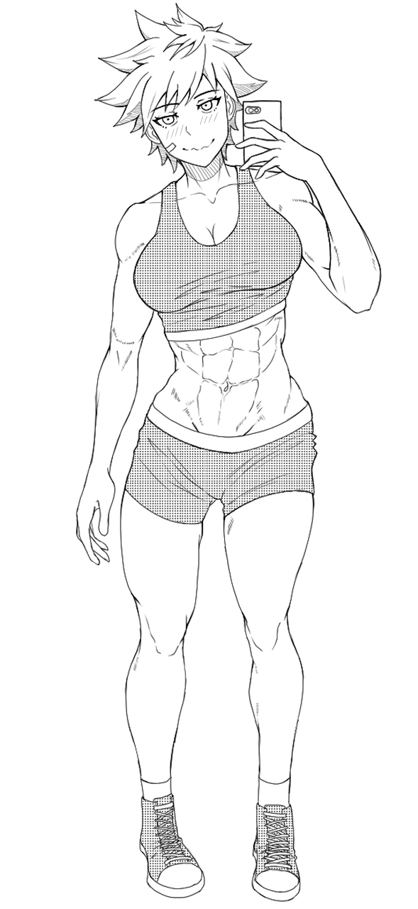 Tomboy GF porn comic picture 96