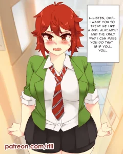Tomo-Chan porn comic picture 1