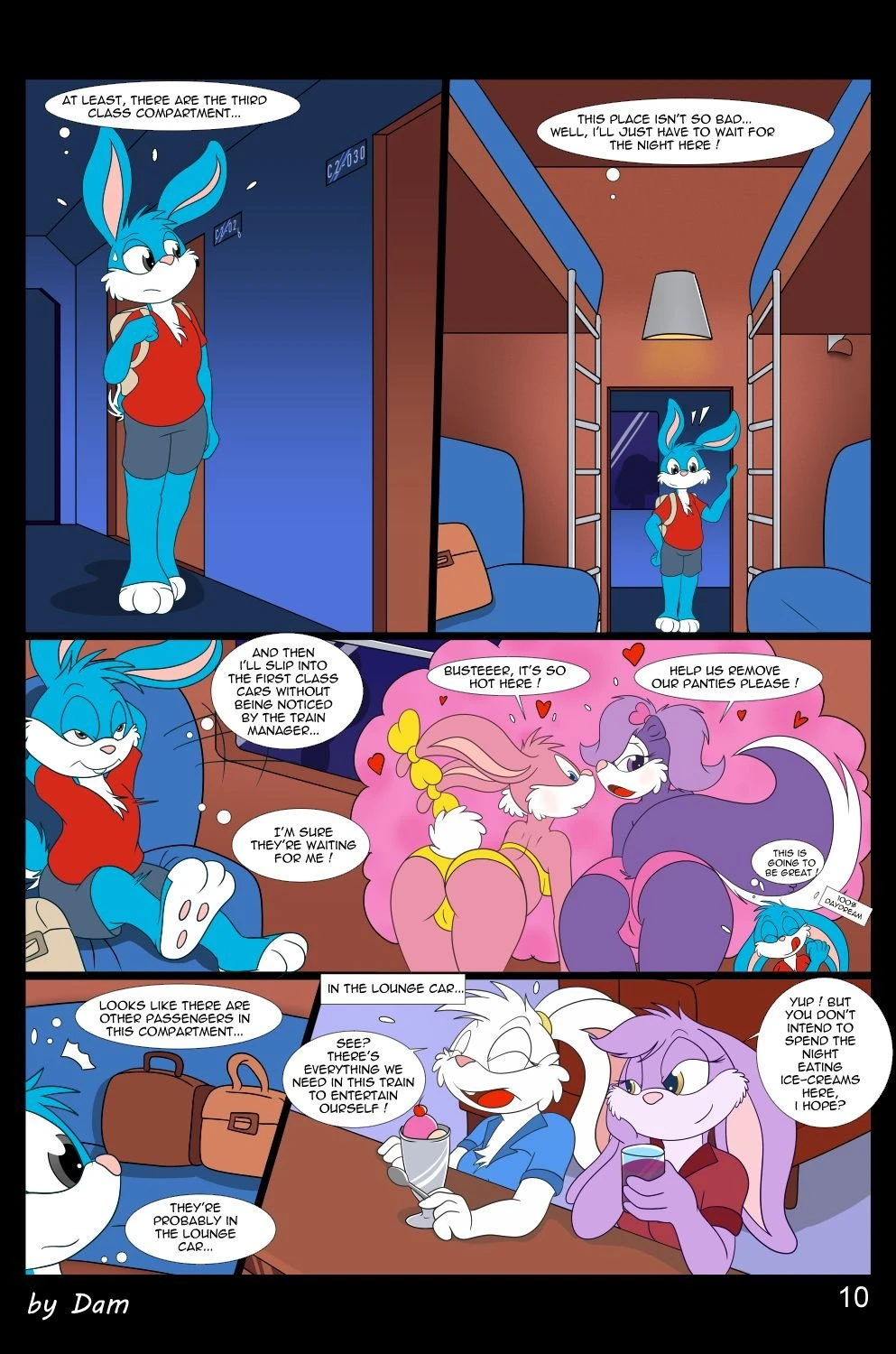 Toons on a Train porn comic picture 10