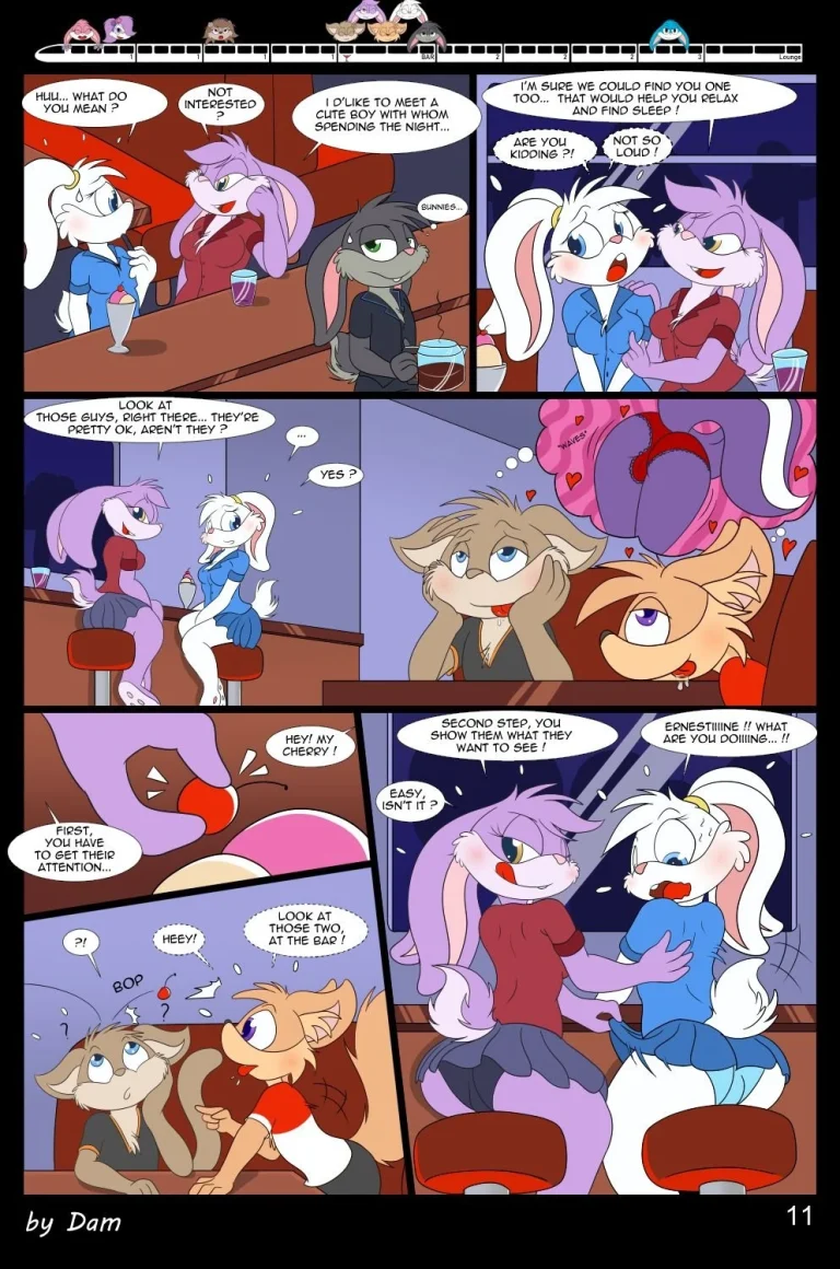 Toons on a Train porn comic picture 11