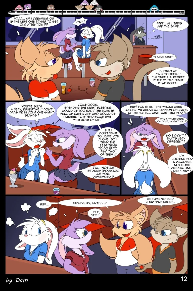 Toons on a Train porn comic picture 12