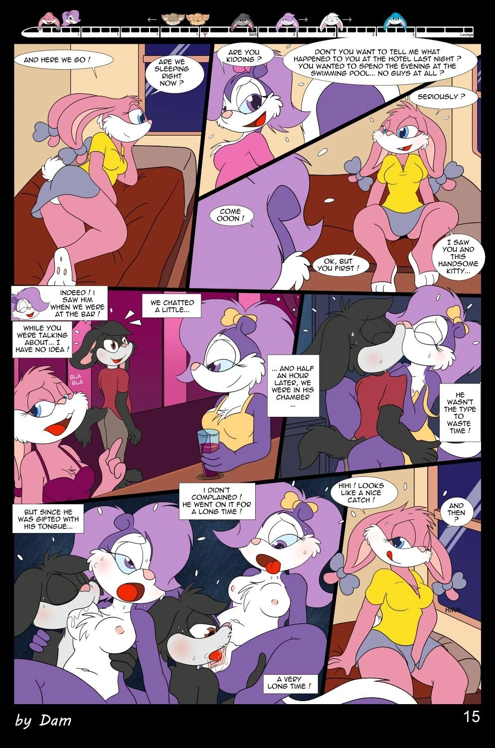 Toons on a Train porn comic picture 15