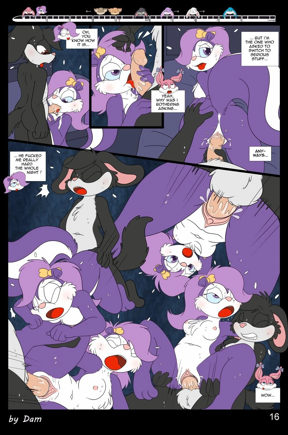 Toons on a Train porn comic picture 16