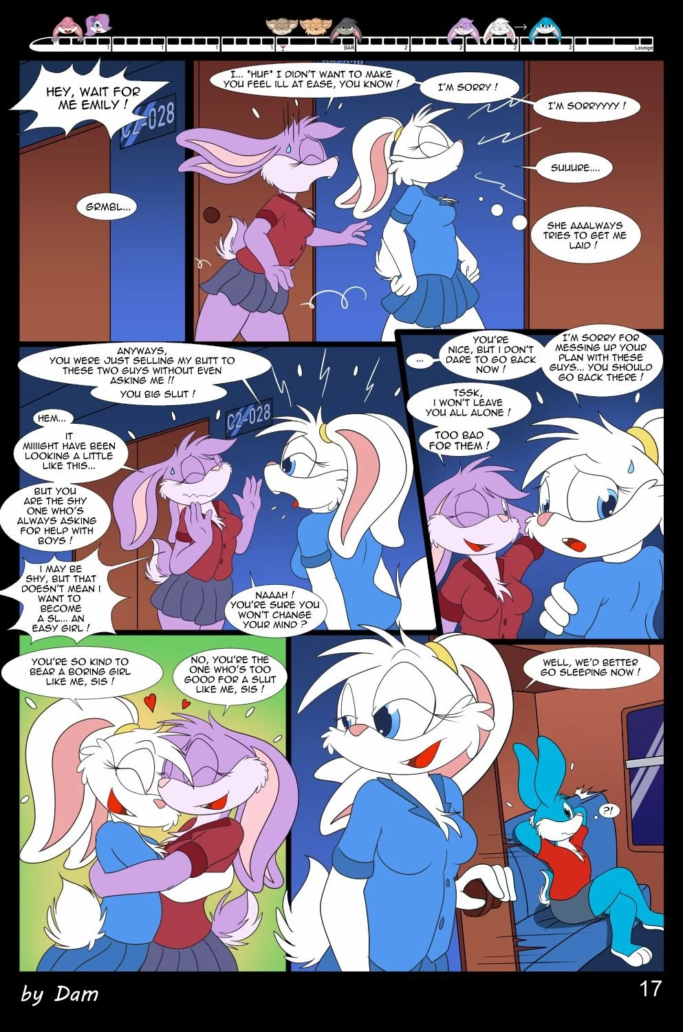 Toons on a Train porn comic picture 17