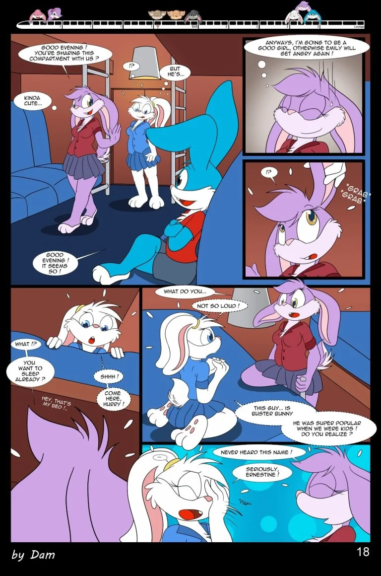 Toons on a Train porn comic picture 18