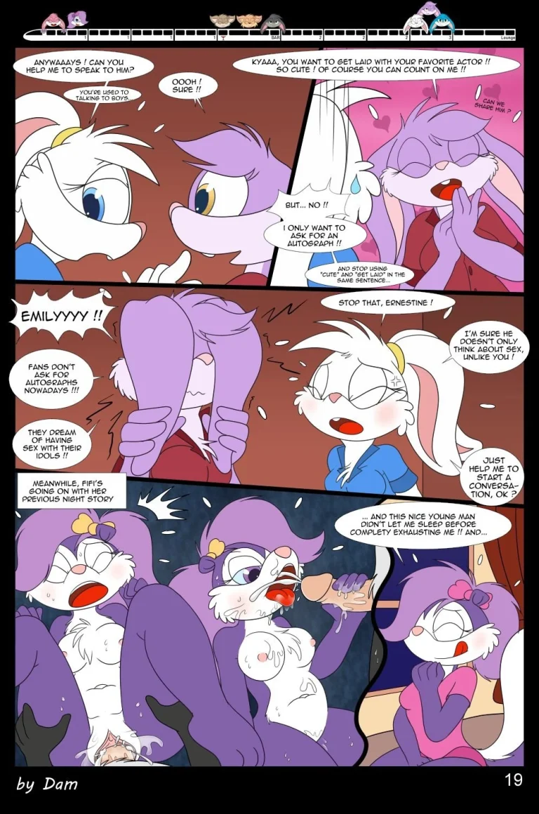 Toons on a Train porn comic picture 19