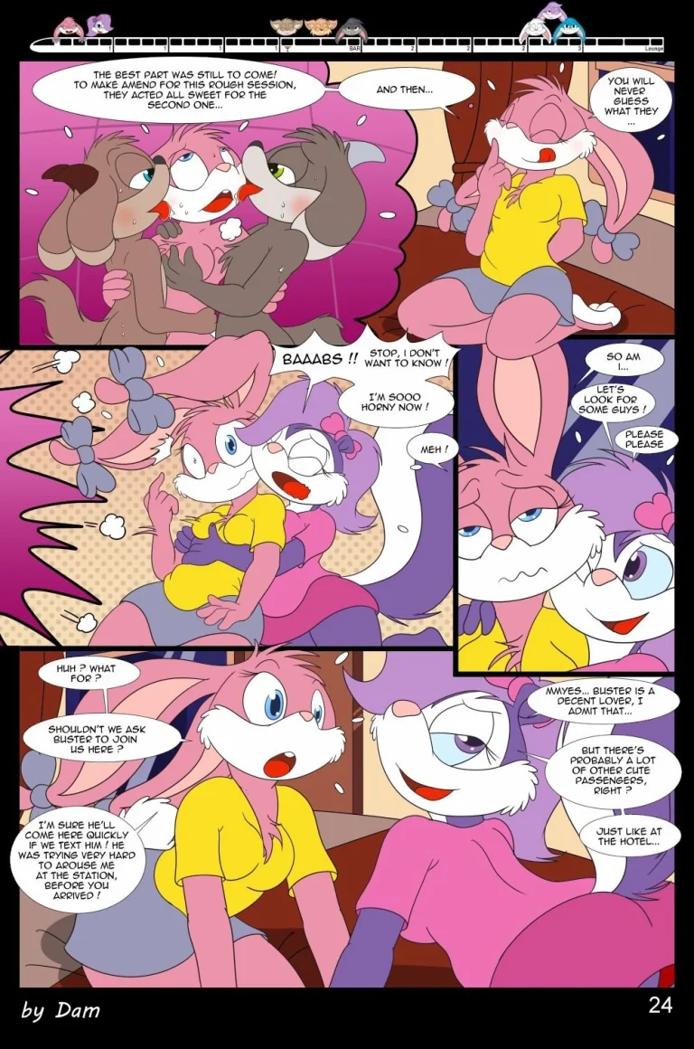 Toons on a Train porn comic picture 24