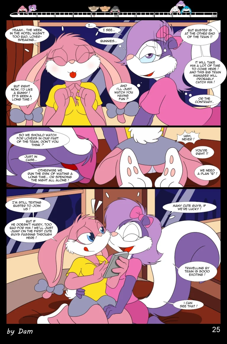 Toons on a Train porn comic picture 25
