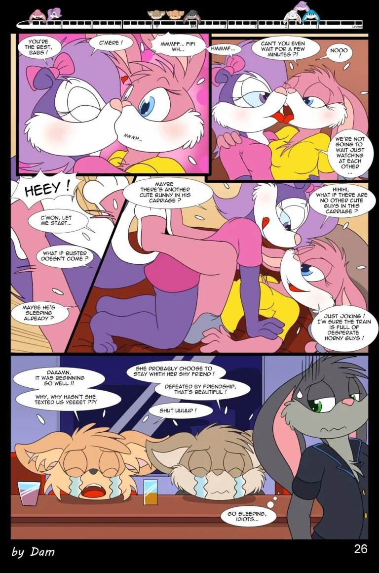 Toons on a Train porn comic picture 26