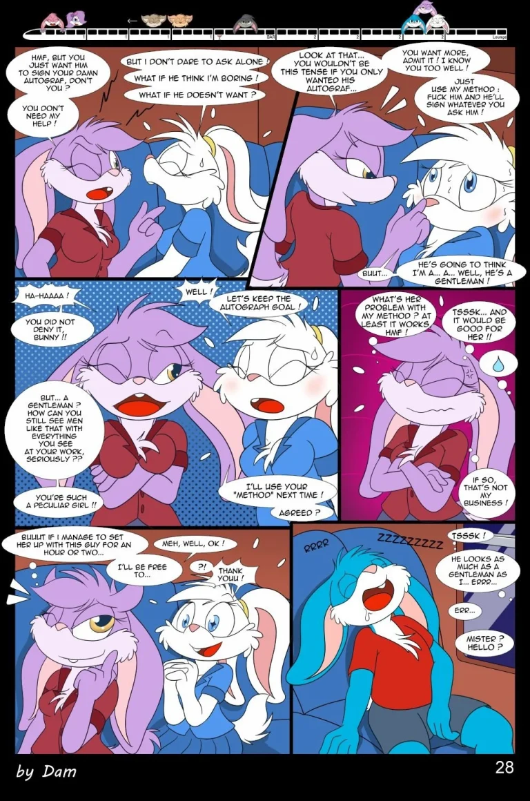 Toons on a Train porn comic picture 28