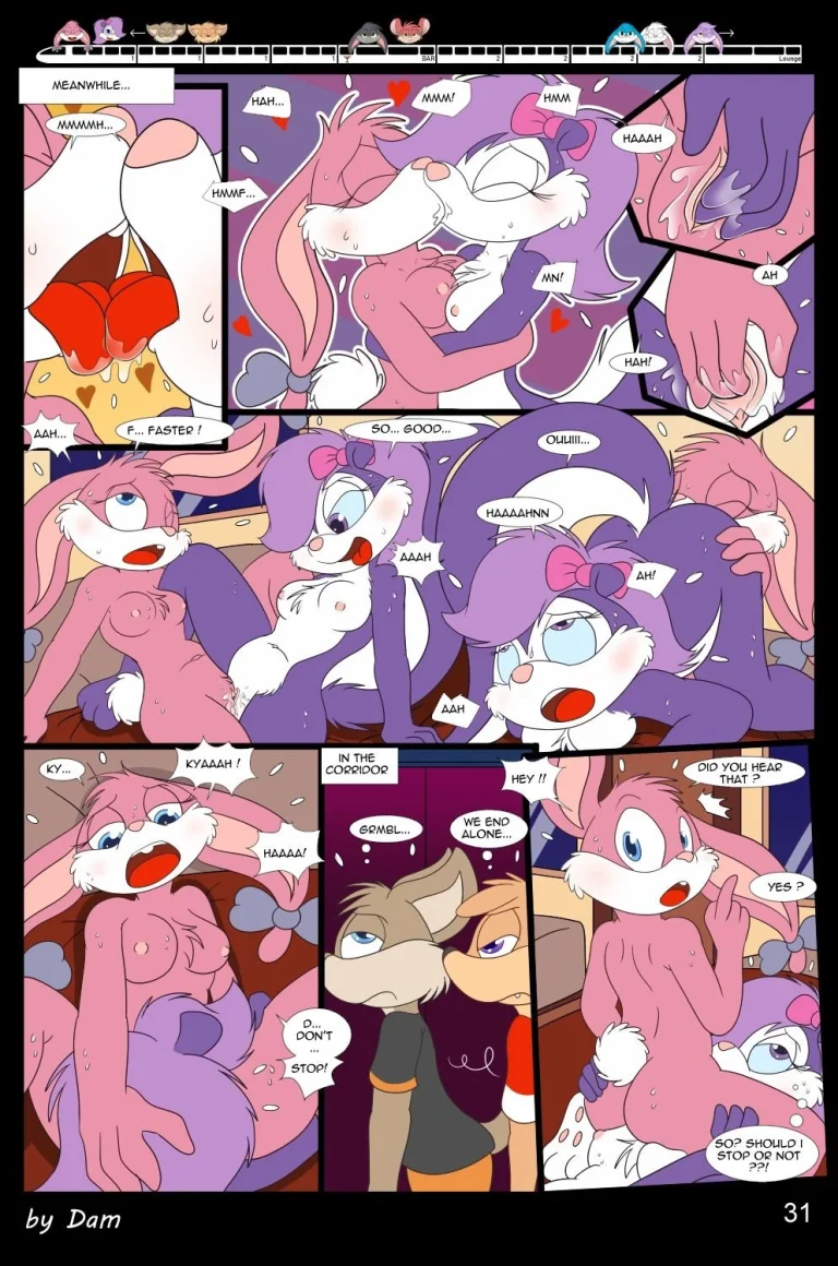 Toons on a Train porn comic picture 31