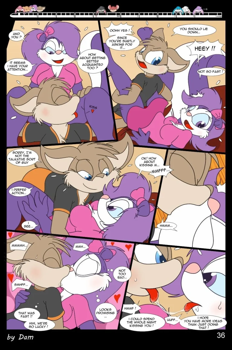 Toons on a Train porn comic picture 36
