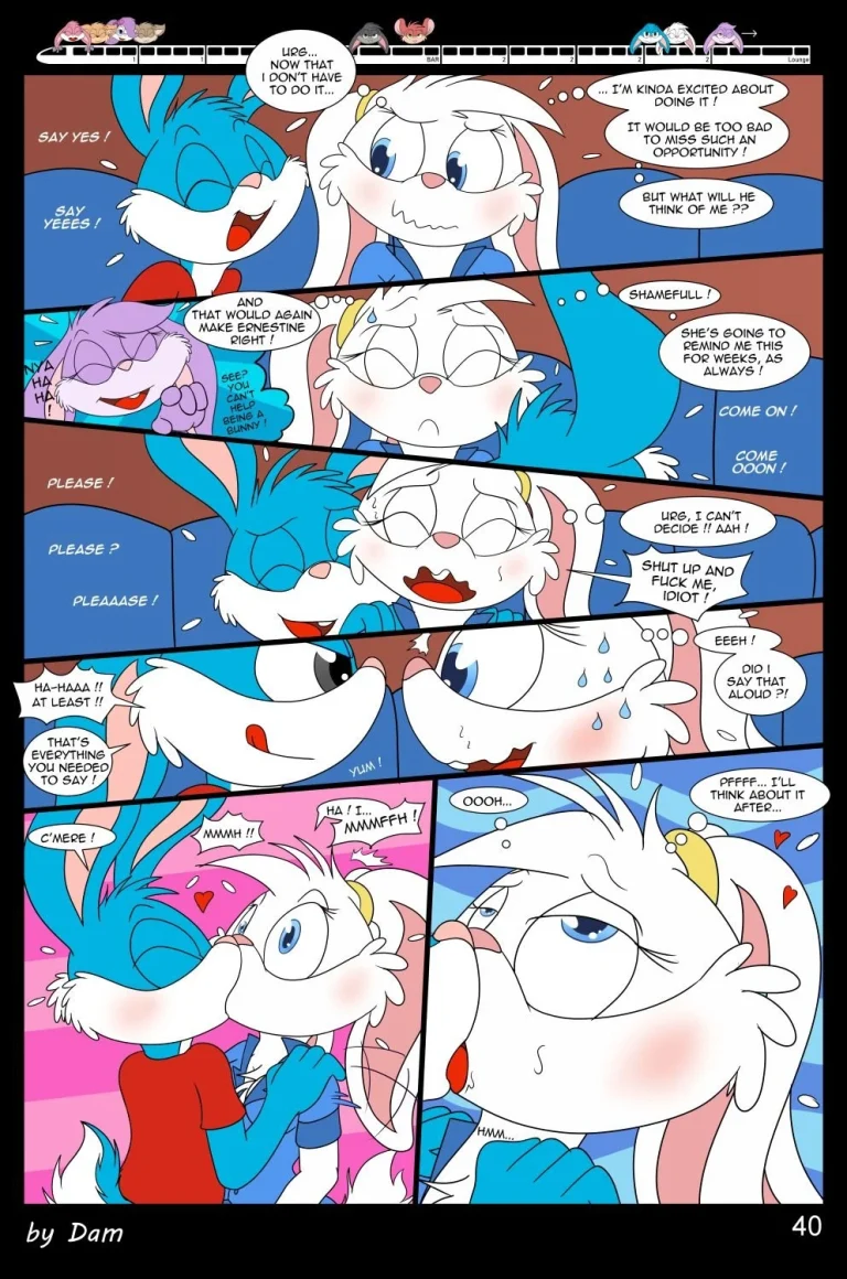 Toons on a Train porn comic picture 40