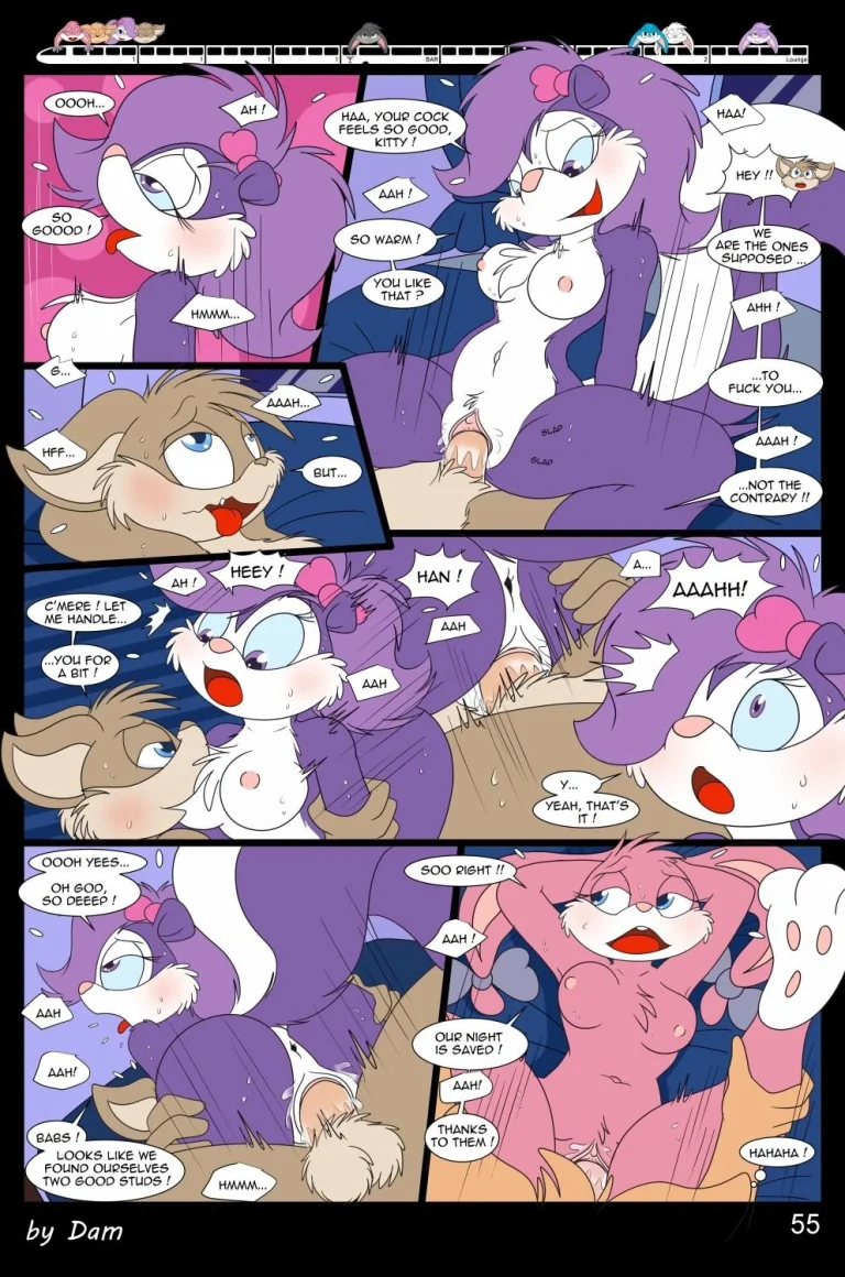 Toons on a Train porn comic picture 55