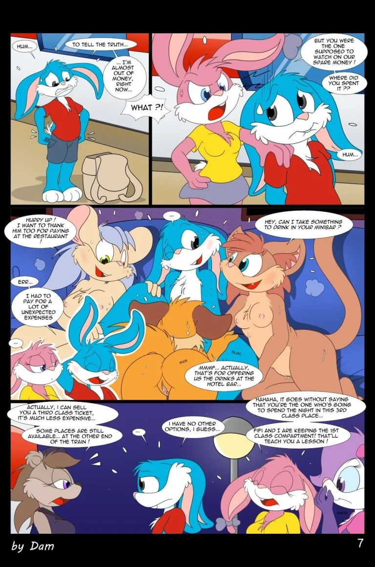 Toons on a Train porn comic picture 7